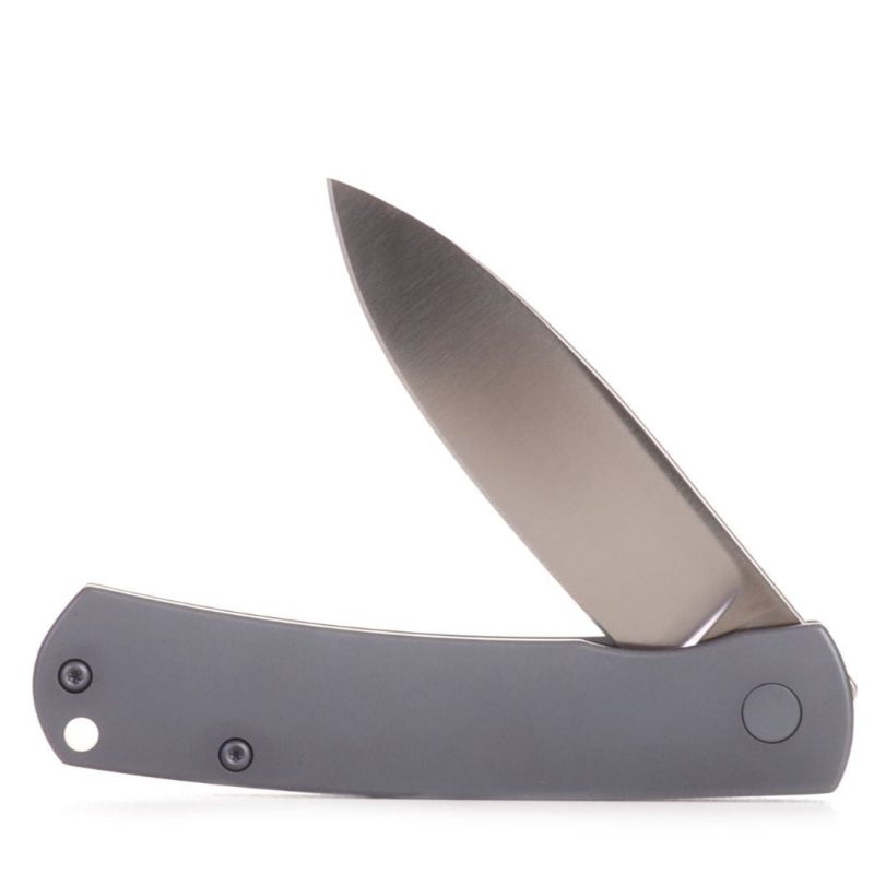 Kaviso x Laconico Keen Mini Titanium Frame Lock Folding Knife with S35VN Blade Steel and Titanium Handles