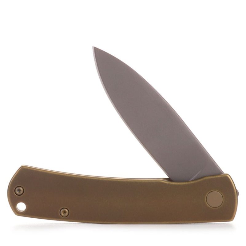 Kaviso x Laconico Keen Mini Titanium Frame Lock Folding Knife with S35VN Blade Steel and Titanium Handles