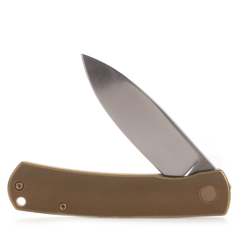 Kaviso x Laconico Keen Mini Titanium Frame Lock Folding Knife with S35VN Blade Steel and Titanium Handles