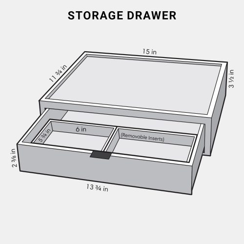 Drawer DIMs Squarecopy text