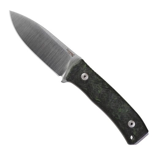 Kaviso x LionSTEEL M4 - Dark Matter Green Fixed Blade M390 Satin