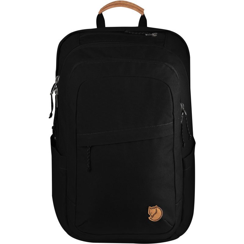 Fjallraven Raven 28 Backpack | Black-Backpack-Fjällräven-GetOutland.com