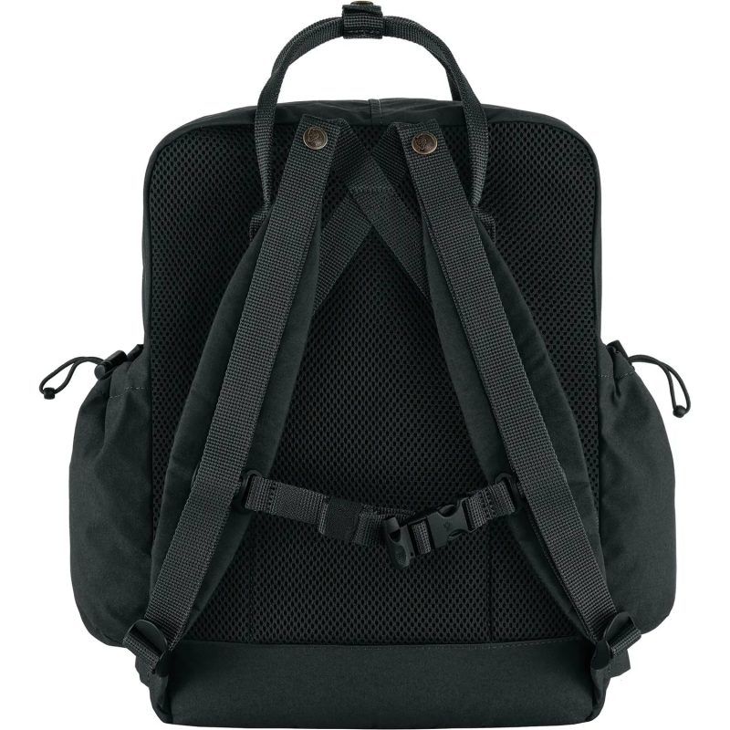 kanken outlong black back